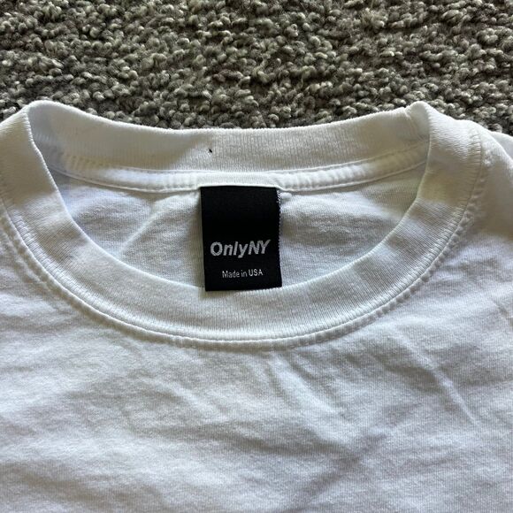 VTG 90s Rockaway Beach NYC New York City Surf T Shirt Surfing Y2K Size Small - Picture 3 of 6